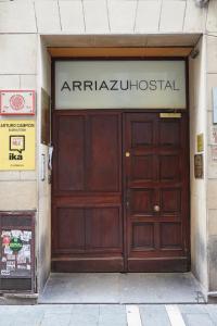 Exteriér nebo vchod ubytování Hostal Arriazu