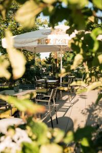 Zahrada ubytování Hotel Trezor