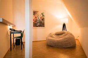 Postel nebo postele na pokoji v ubytování Hotel Trezor