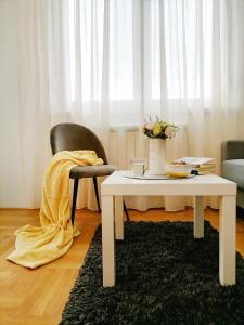 Predel za sedenje v nastanitvi Apartman Mia