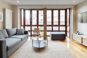 Posezení v ubytování Pamplonapartments Duque de Ahumada