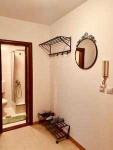 Koupelna v ubytování Apartmani Vila Goč