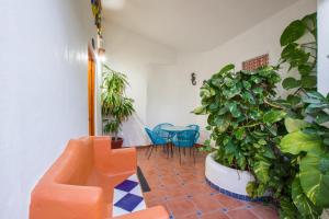 Istumisnurk majutusasutuses Hotel Meson de Mita
