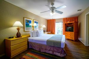 Tempat tidur dalam kamar di Ventura at Boca Raton by Capital Vacations