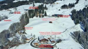 Appartement Oberschernthann om vinteren