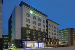 a rendering of the front of a hotel at Holiday Inn Express - Milwaukee Downtown, an IHG Hotel in Milwaukee