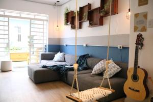Posezení v ubytování Angatu Hostel