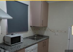 Kuchyňa alebo kuchynka v ubytovaní PISO PLAZA CABECEO + 5 fotografií