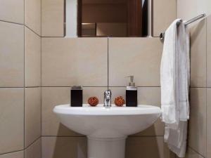 Koupelna v ubytování Hotel Nordhausen