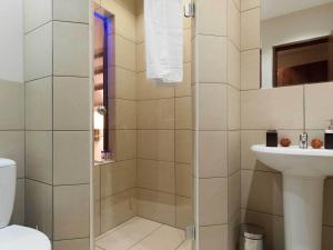 Koupelna v ubytování Hotel Nordhausen