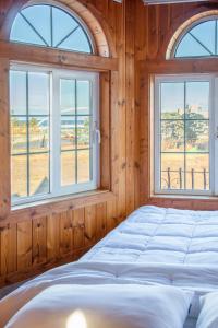 Posteľ alebo postele v izbe v ubytovaní Santa Beach Pension