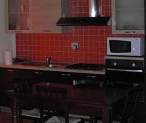 Kuchyň nebo kuchyňský kout v ubytování Agriturismo Zaffamaro