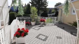 Balkón nebo terasa v ubytování Ferienhaus Wurzelbergblick