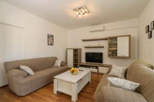 Posezení v ubytování Apartments Meri