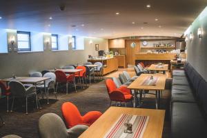 Χώρος καθιστικού στο Hotel Karupesa