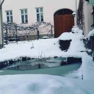Lovecký Apartmán na náměstí ve Frenštátě pod Radhoštěm v zime