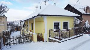 Lately renovated country house v zimě