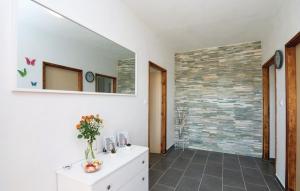 Koupelna v ubytování Apartments Devic