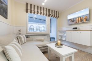 Η κουζίνα ή μικρή κουζίνα στο Haus Ankerlicht Whg 68