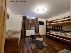 Posteľ alebo postele v izbe v ubytovaní Villa Korálka