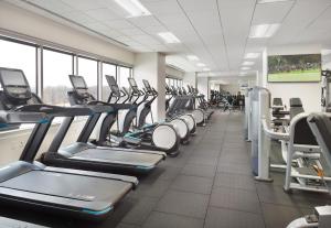 Fitness centrum a/nebo fitness zařízení v ubytování Omni Viking Lakes