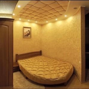 Кровать или кровати в номере Lux apartment City Center