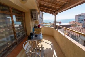 A balcony or terrace at Fener Guest House