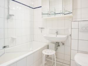 Um banheiro em Tannenburg Wohnung 110