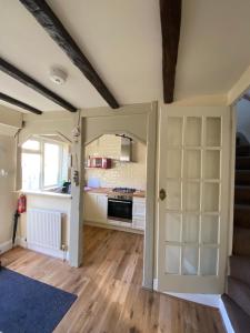 Køkken eller tekøkken på Bolthole Cottage