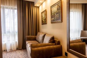 Χώρος καθιστικού στο NEW Garni Hotel FILIA