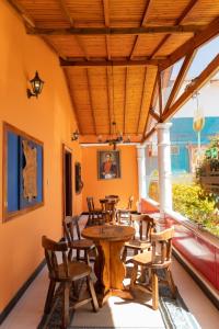 Posezení v ubytování hotel villa claudia