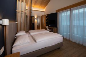 Postel nebo postele na pokoji v ubytování Moon Eco B&B