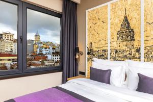 Postel nebo postele na pokoji v ubytování The Halich Hotel Istanbul Karakoy - Special Category