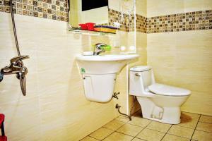 Koupelna v ubytování Zill Homestay