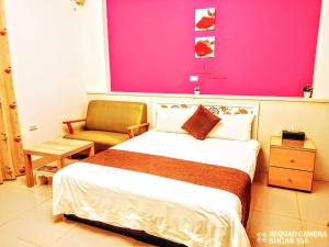 Postel nebo postele na pokoji v ubytování Zill Homestay
