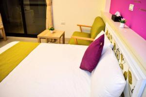 Postel nebo postele na pokoji v ubytování Zill Homestay