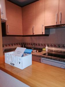 Kuchnia lub aneks kuchenny w obiekcie APARTAMENTO EN PUNTA UMBRÍA