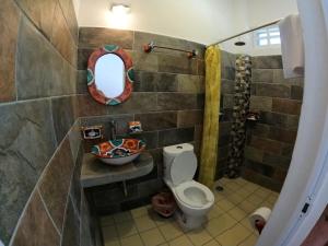 Koupelna v ubytování Casa Lomas del Marinero Internet Starlink SIN GARAJE