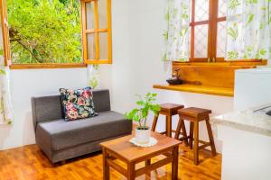 Istumisnurk majutusasutuses Hotel Boutique Platanal