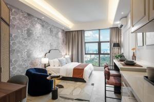 Posezení v ubytování AMI Suites - Arte Mont Kiara