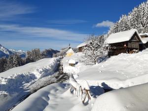 Hauserhof am Goldberg durante l'inverno