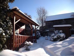Chata u Porubäna during the winter