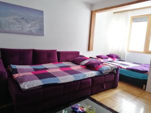 Ένα ή περισσότερα κρεβάτια σε δωμάτιο στο Studio apartman Paradise