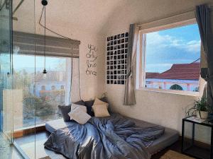 Nespecifikovaný výhled na hory nebo výhled na hory při pohledu z bed and breakfast