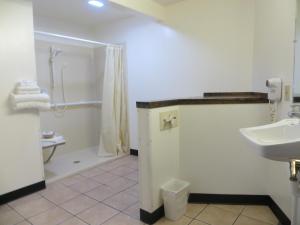 Phòng tắm tại Cadillac Inn