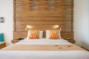 Letto o letti in una camera di Sai Kaew Beach Resort