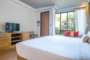 Letto o letti in una camera di Sai Kaew Beach Resort