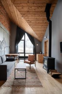 Istumisnurk majutusasutuses Baza Smart Hotel