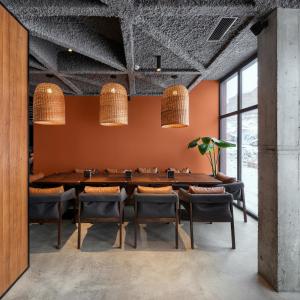 Istumisnurk majutusasutuses Baza Smart Hotel