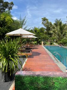 Πισίνα στο ή κοντά στο Red island villas